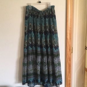 S A Pea in the Pod maxi skirt, Maternity